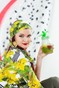 Купальний костюм комбілегінси хакі та кофтинка з вшитим топом з чашечками принт фізаліс swimsuitk-2 фото 4