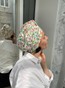Тюрбан молочный с цветочным принтом turban-5 фото 3