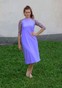 Купальна сукня пряма бузок з принтом коштовності swimsuknia-16 фото 1