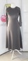 Купальна сукня приталена сіра з принтом ромби swimsuknia-7 фото 4