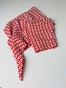 Красная повязка Твилли принт "Зигзаг" прямая product-924 фото 3