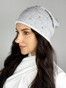 Шапочка Стрит Стайл футер серая меланж вышитая hatstreetstyleft-11 фото 1