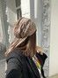 Бандана с имитацией платка принт в стиле Burberry с небольшим дефектом outlet-bandanahustka-108 фото 4