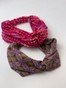 Объемная повязка «Пухляш» вишневого цвета product-1020 фото 3