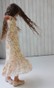 Дитяча сукня-сіточка з воланом молочна в квіточку dytsukniasitka-1 фото 3