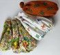 Объемная повязка "Пухляш" из брендовой ткани Louis Vuitton белая product-970 фото 3