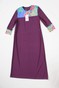 Купальное платье (фиолетовое с цветочным принтом) swimsuknia-10 фото 4