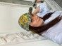 Літня хустка з козирком квітковий 3D принт hustkoz-19 фото 7