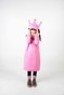 Рожева дитяча сукня-худі з начосом з підкладкою "Корона" в капюшоні dytsukniahudi-9 фото 5