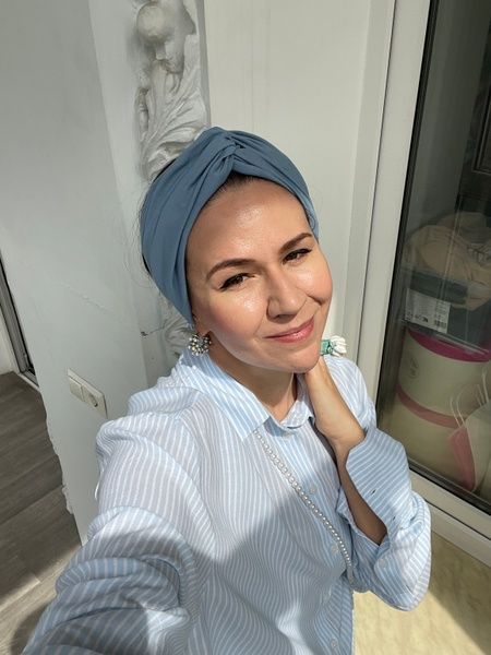 Объемная повязка Пухляш однотонная фото