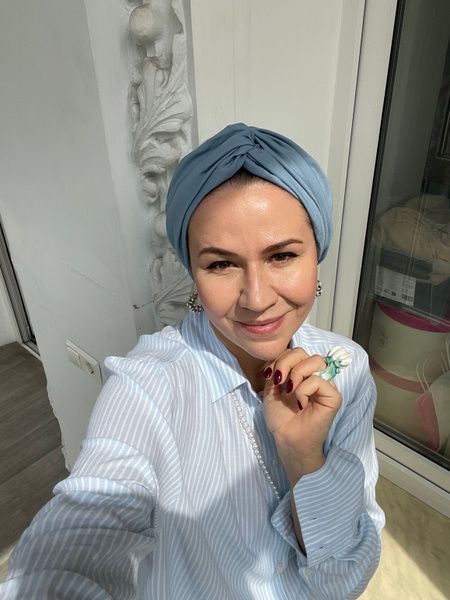 Объемная повязка Пухляш однотонная фото