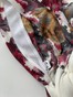 Бандана с имитацией платка белая принт в украинском стиле bandanahustkal-11 фото 7