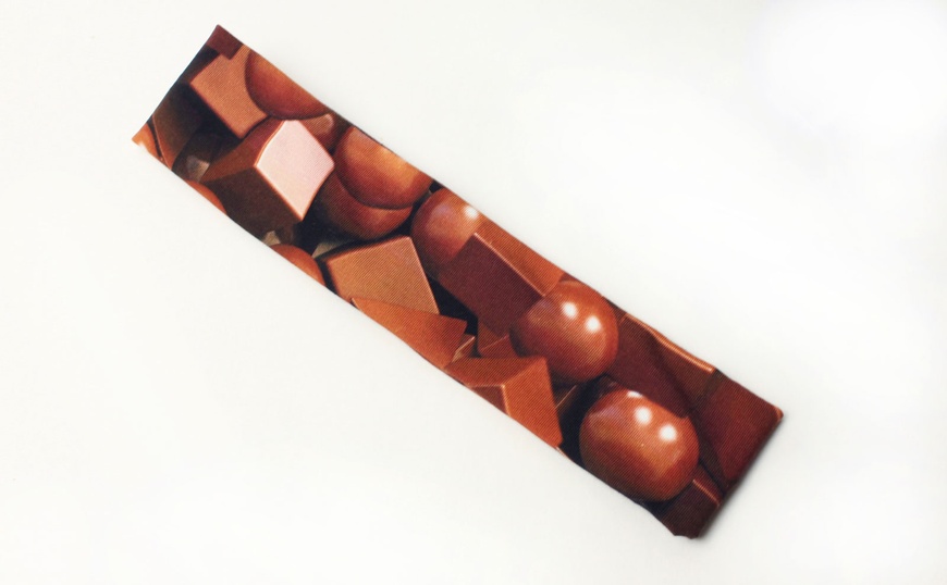 Трикотажная повязка "Шоколад" фото