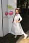 Дитяча сукня-сорочка смугаста з принтом трояндочки dytsuksoroch-1 фото 2
