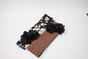 Повязка Ида с текстильными цветочками на бархатной основе product-214 фото 1