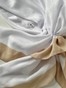 Бандана с имитацией платка белая с бежевым кантом bandanahustkal-79 фото 7