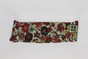 Салатовая трикотажная повязка с бордовыми цветочками product-897 фото 1