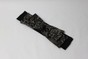 Черная трикотажная повязка с украшением в виде принтованного банта product-898 фото 3